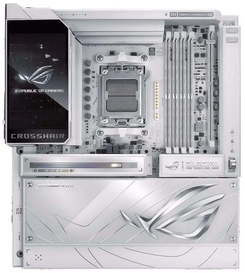 Lozoya PC - Montaje Placa Base ASUS ROG CROSSHAIR X870E GLACIAL Lozoya